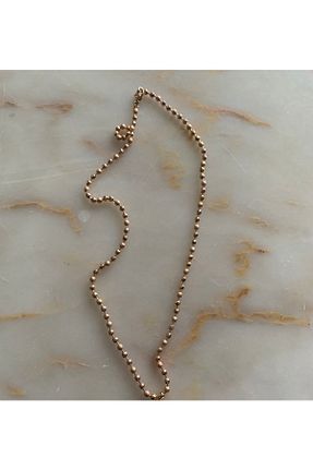 گردنبند جواهر طلائی زنانه برنجی Baby Sisterz - کد 323067560