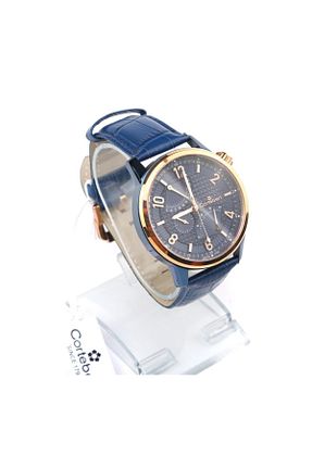 ساعت مچی آبی مردانه 44 میلی متر cortebert - کد 333662946