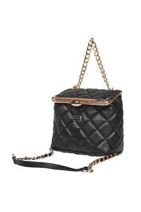 کیف دوشی مشکی زنانه چرم مصنوعی Angel Polo - کد 332475832