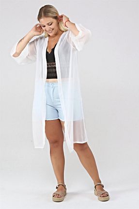 رویه بیکینی سفید زنانه پلی استر Seamoda - کد 332678598