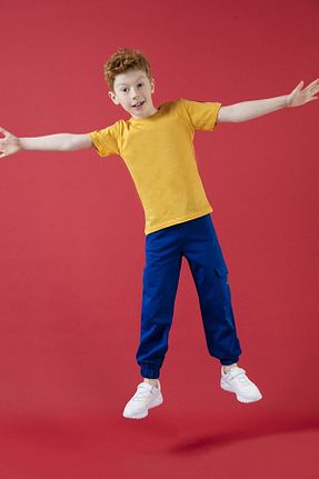تیشرت زرد بچه گانه رگولار Çiggo Kids - کد 333101914