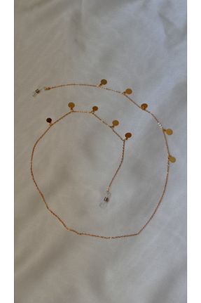 گردنبند جواهر طلائی زنانه فلزی Lal - کد 333243893