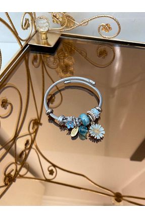دستبند استیل (فولاد) زنانه استیل (فولاد) çelik Pandora - کد 333330578