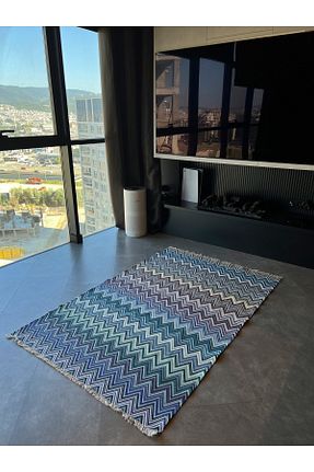 گلیم رنگی پشمی Rugs Modern Halı - کد 309279041