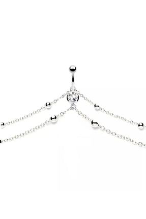 اکسسوری بدن رنگی زنانه فلزی TakıConcept - کد 333410499