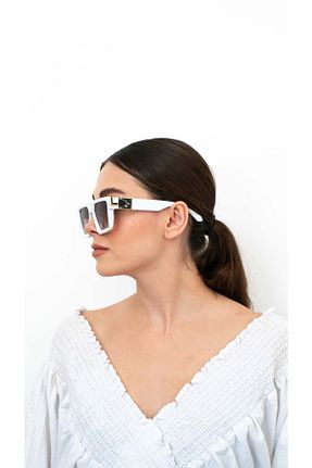 عینک آفتابی سفید زنانه UV400 Eyemood - کد 333973637