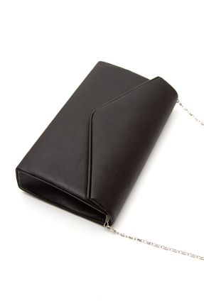 کیف پورتفوی و کلاچ مشکی زنانه چرم مصنوعی Mitto - کد 334045554