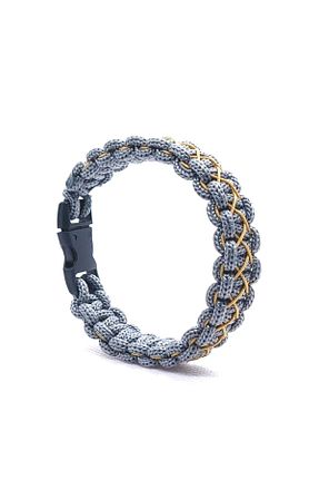 دستبند اسپرت طوسی زنانه eklebunuda - کد 332504923