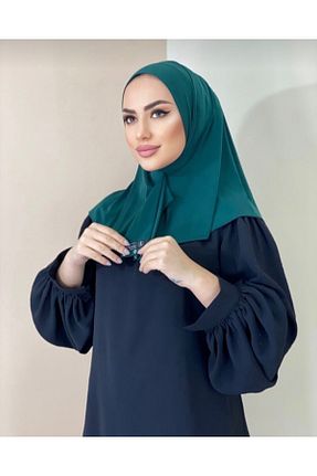 شال سبز زنانه پلی استر R&S modibone - کد 332603956