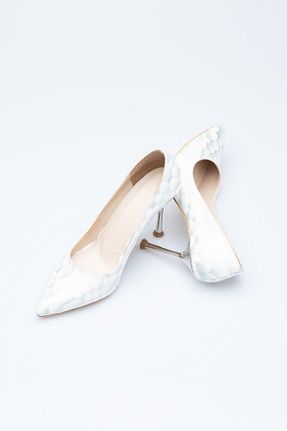 کفش کلاسیک سفید زنانه چرم مصنوعی lizshoe - کد 333099088