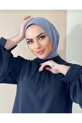 شال طوسی زنانه پلی استر R&S modibone - کد 333193103