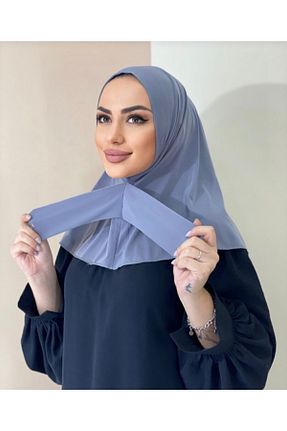 شال طوسی زنانه پلی استر R&S modibone - کد 333193103