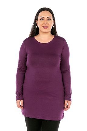 بادی سایز بزرگ بنفش زنانه سایز بزرگ DISENTIS MODEST - کد 333521047