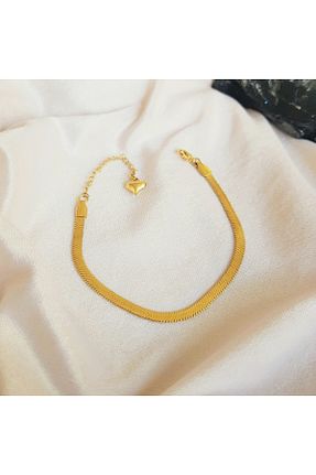 دستبند استیل (فولاد) طلائی زنانه استیل (فولاد) Clariss - کد 333605652