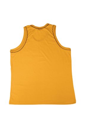 تی شرت زرد مردانه رگولار یقه گرد تکی کد 334062895