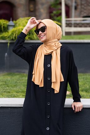 شال زرد زنانه ویسکون ELANS - کد 153772470