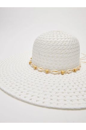 کلاه سفید زنانه کد 810244288