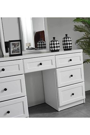 آینه کنسول سفید MDF Eymense - کد 335023184