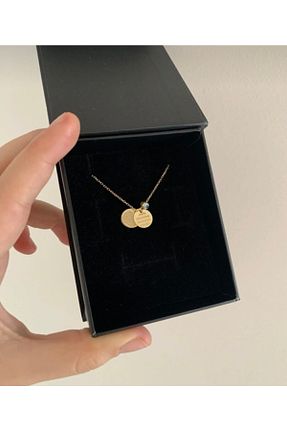 گردنبند نقره طلائی زنانه 925 عیار Bet Silver&More - کد 335291792