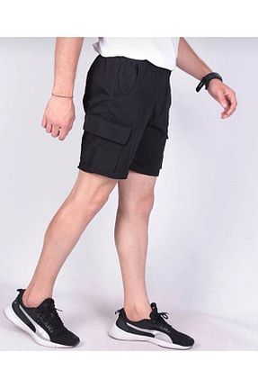شلوارک و برمودا مشکی مردانه Straight Freud - کد 334298650