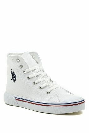 کفش کژوال سفید زنانه پارچه ای U.S. Polo Assn. - کد 334466382