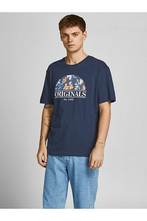 تیشرت سفید مردانه رگولار Jack & Jones - کد 254233510