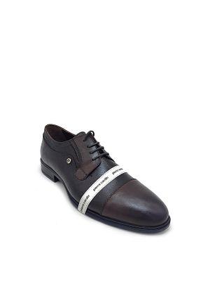 کفش کلاسیک قهوه ای مردانه پاشنه کوتاه (1 - 4 سانتی متر) Pierre Cardin - کد 335159028