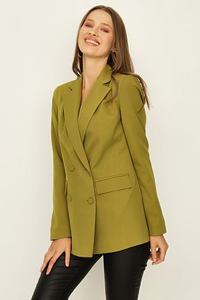 کت سبز زنانه رگولار Select Moda - کد 329003057