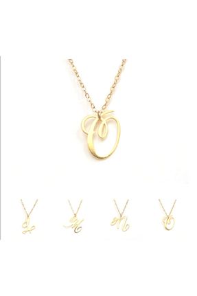 گردنبند نقره طلائی زنانه 925 عیار design albatros jewelry - کد 335437971