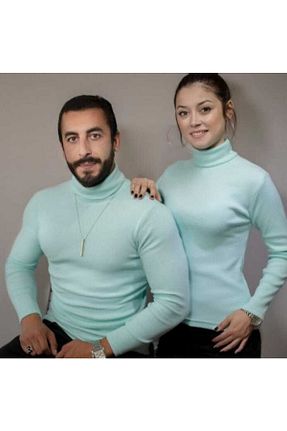 پلیور فیروزه ای زنانه ساده nacar çarşı - کد 335636990