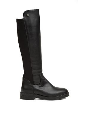 چکمه مشکی زنانه جیر Pierre Cardin - کد 336007594