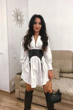 کمربند مشکی زنانه چرم مصنوعی Sweet Demon - کد 287178627