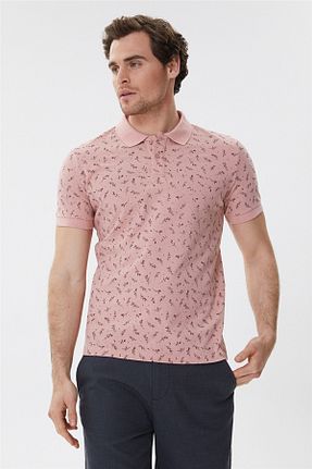 تیشرت صورتی مردانه رگولار Lee Cooper - کد 304920976