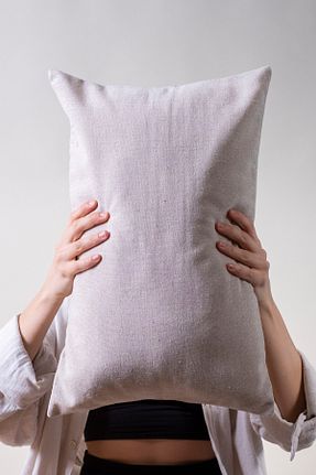 کوسن و روکش کوسن بژ پنبه ای vivamaison - کد 336699858