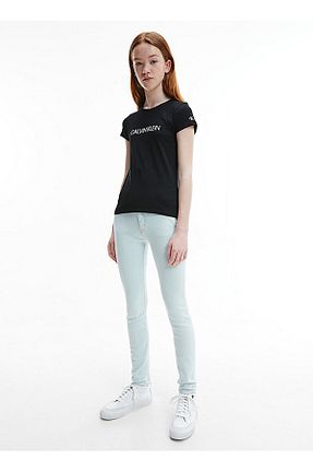 تیشرت مشکی بچه گانه اسلیم فیت Calvin Klein - کد 336299161