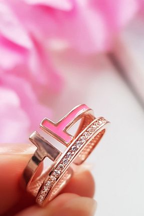 انگشتر نقره صورتی زنانه زیرکن MorMajor Silver - کد 42200484