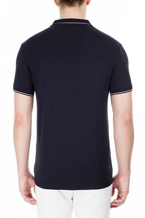پولوشرت سرمه ای مردانه پنبه - الاستین Armani Exchange - کد 42512266