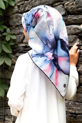 روسری آبی İpek Tivil Vissona - کد 42534780