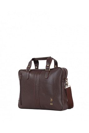 کیف نوت بوک قهوه ای U.S. Polo Assn. - کد 42538469