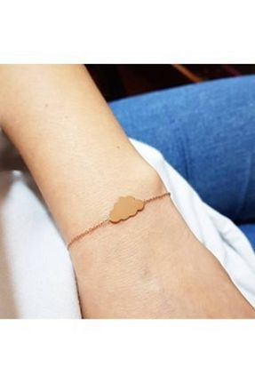 دستبند نقره طلائی زنانه 925 عیار Dizayn Kutu - کد 43161133