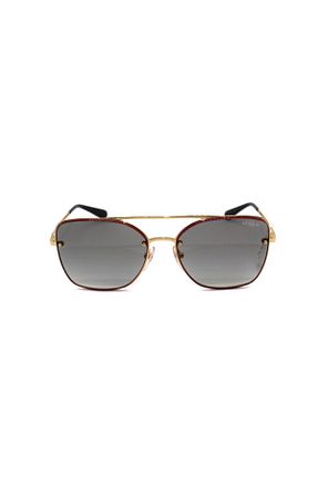 عینک آفتابی طلائی زنانه UV400 Vogue - کد 43316656