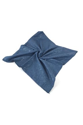 روسری سرمه ای 100 x 100 AYSİM TEKSTİL - کد 68317776