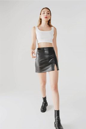دامن مشکی زنانه پارچه My love butik - کد 57234476