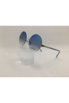 عینک آفتابی آبی زنانه UV400 POLO Moon - کد 69507008