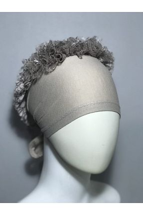 کلاه شنای حجاب قهوه ای زنانه Zamir - کد 74753050