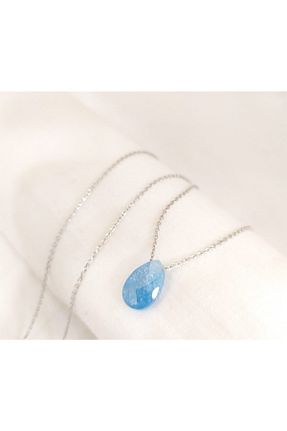 گردنبند نقره زنانه 925 عیار Kehribar gümüş - کد 71347879