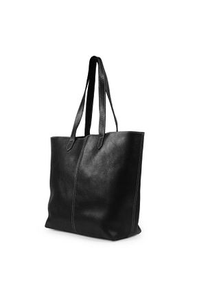 کیف دوشی مشکی زنانه چرم خالص LONDO - کد 57602268