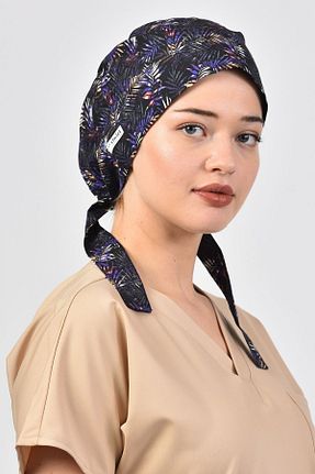 کلاه شنای حجاب مشکی زنانه Owlet Medikal - کد 69512760