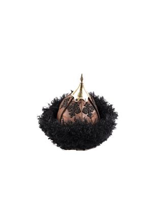 کلاه قهوه ای مردانه چرم خالص Depotalha - کد 93871280