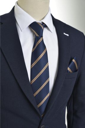 کراوات قهوه ای مردانه Standart میکروفیبر کد 95156982